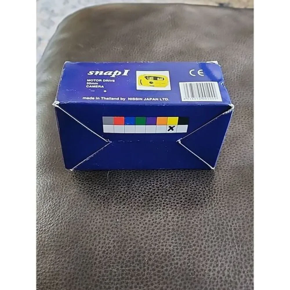 Rare NIB Nissin Snap I 35mm Film Motor Drive Camera‎ With Built In Flash